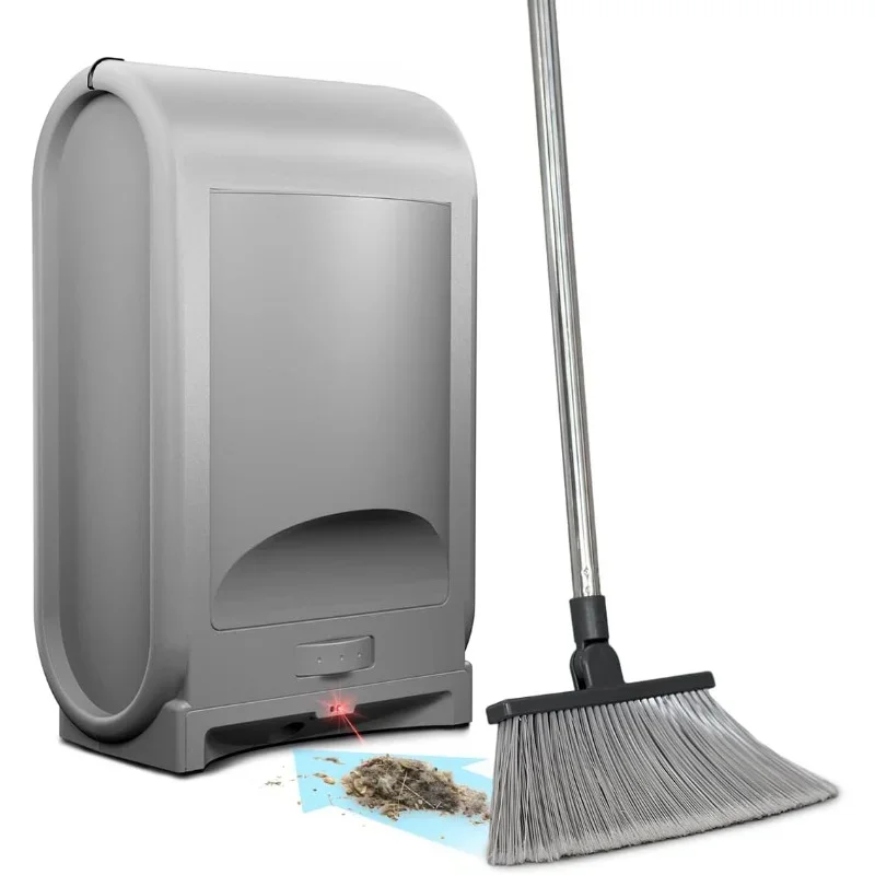 

Touchless Vacuum Automatic Dustpan - Ultra Fast & Powerful - Great for Sweeping Salon Pet Hair Food Dirt Kitchen, Corded