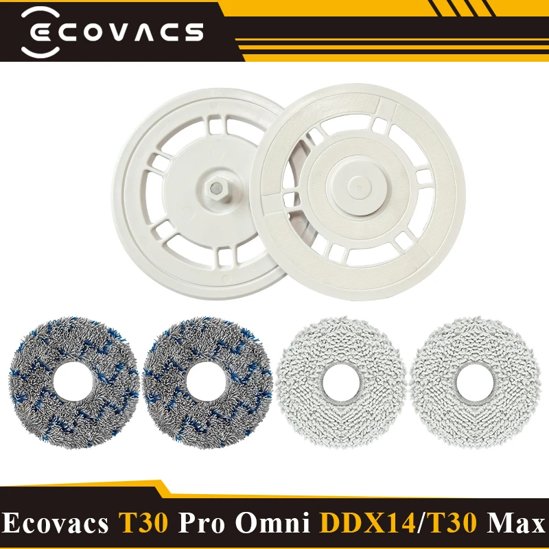 로봇 진공 걸레 천 걸레질 모듈 교체 걸레 부품, Ecovacs Debot T30 Pro/T30 Pro Omni DDX14/T30 Max, 걸레 거치대