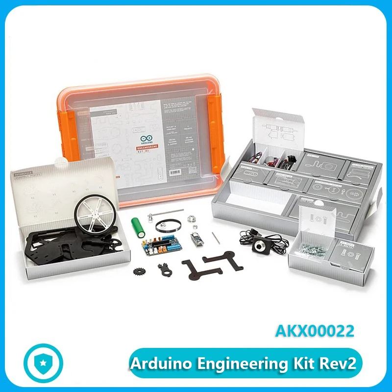 

Автономный комплект Arduino Engineering Kit Rev2, макетная плата AKX00022, многофункциональный обучающий инженерный набор инструментов