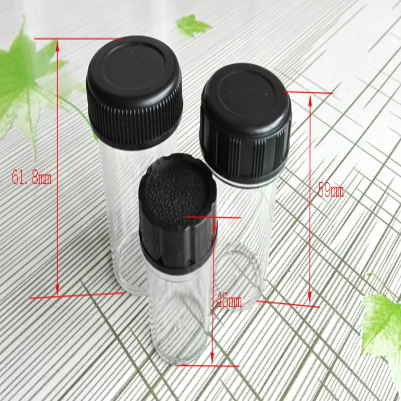 5 PCS  Microscope Objective Lens Protection Box RMS Thread Microscope Plastic Lens Box objective lens protection box