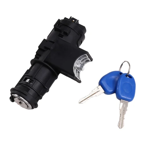 Interruptor de cilindro de cerradura de encendido de coche con 2 llaves para Fiat UNO PONTO 51831900 LHD