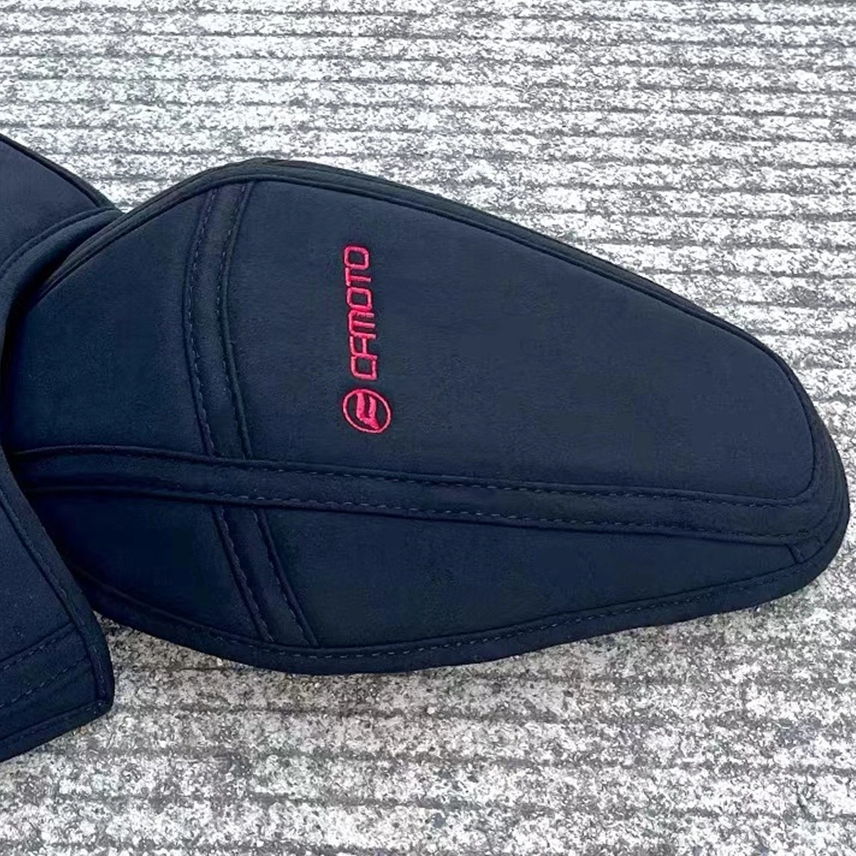 Motorcycle Velvet Seat Cover Fit For CFMOTO 800NK NK800 NK 800 2022 2023 2024 Bicycle Upgrade Seat Cover Handmade DIY appearance