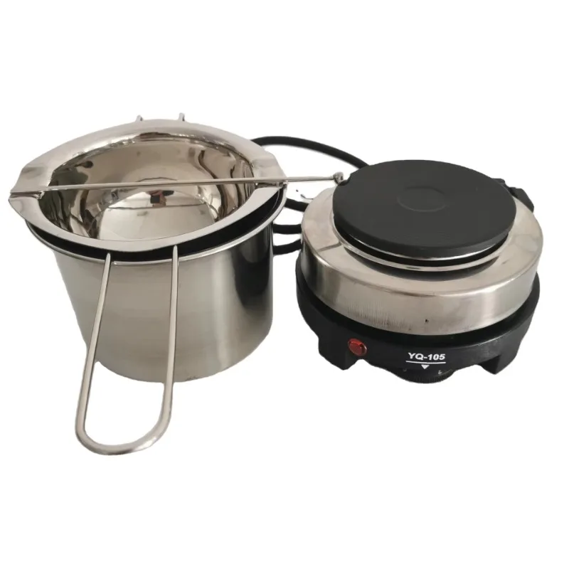 Kit popolare per fusione di cera per candele per principianti, tutto per fusione di cera di cocco e soia, produzione di candele fai-da-te