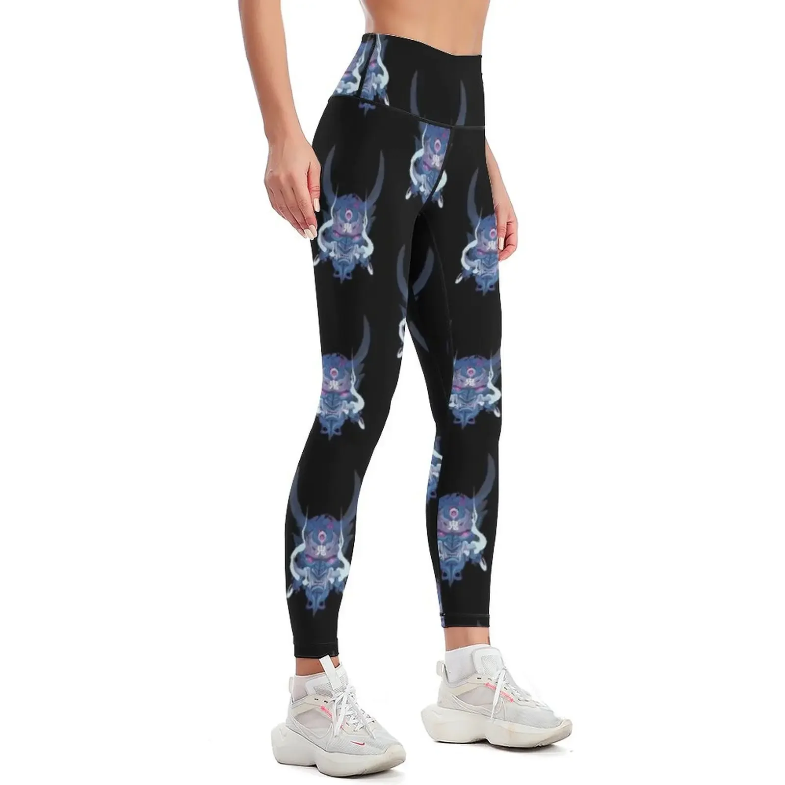 Oni Samurai devil Leggings Fitness clothing Pants sport Womens Leggings