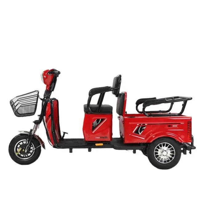 

High Quality Hot Selling Electric Tricycle Multifunction Farm Bike with Cargo 48v-60v Motorized Open Body Durable Passenger Use