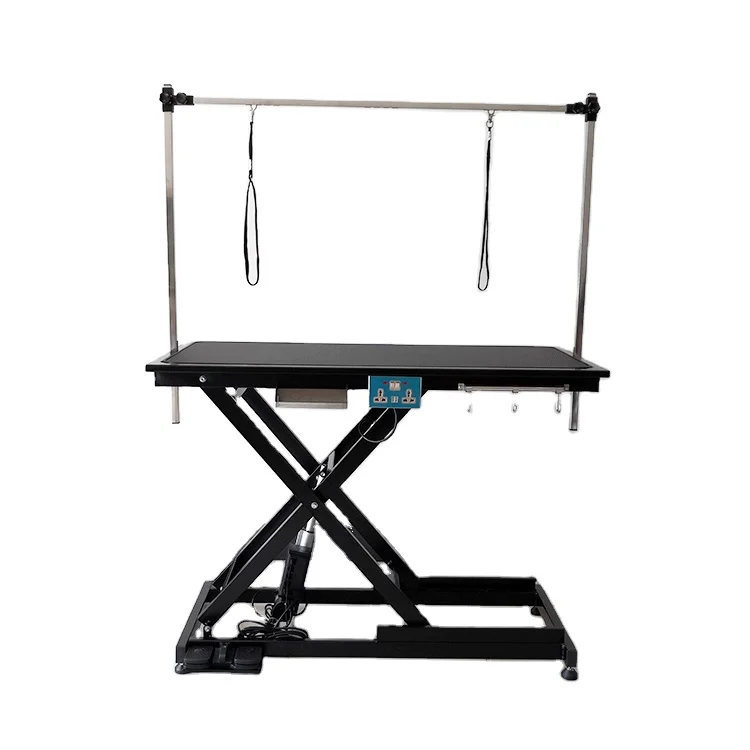 Electric Lifting Dog Grooming Table for Pets with Socket  Large Grooming Table for Groomer Salon Pet Shop Pet Beauty Use