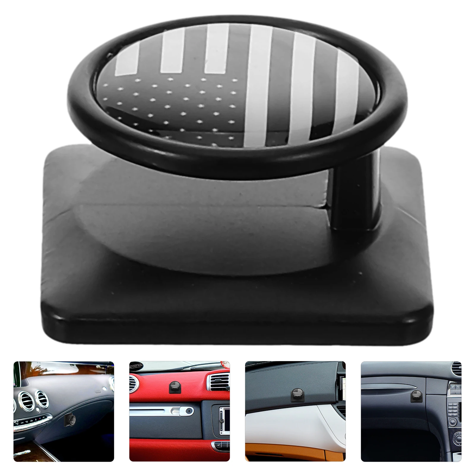 

Black for Interior Adhesive Wall Holder Storage Stick On Dashboard Adhesive Car Hook Hook Storage Holder For Car Dashboard