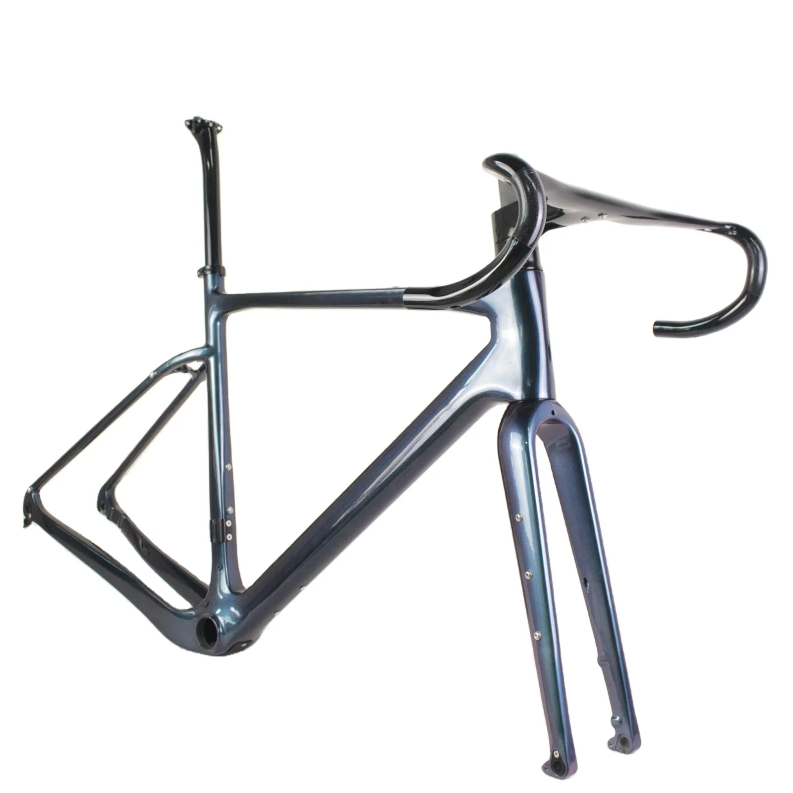 

Super Light Bike Frameset Thru Axle 100*12/142*12 Carbon Disc Gravel Frame Full Carbon Gravel Bike Frame Gravel Bicycle Frame