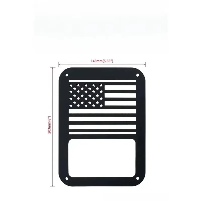 

Для 2007-2018 Wrangler JK для Unlimited, чехлы для задних фонарей, металлические накладки для стайлинга автомобилей, защитные внешние аксессуары Zza