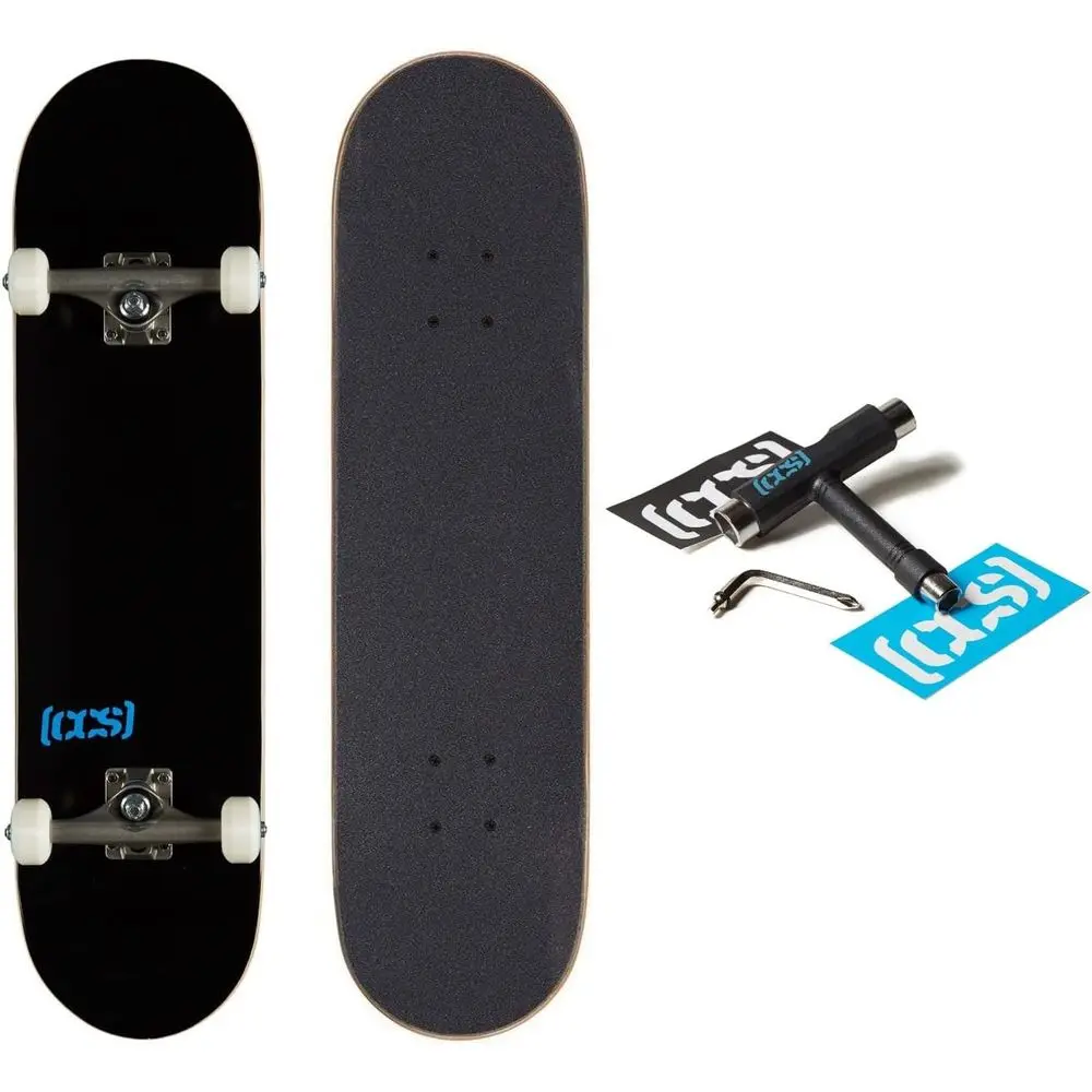 

Complete Skateboard Set | Maple Wood Deck | Professional Quality | Fully Assembled with Tools & Grip Tape | Suitable for Adults,