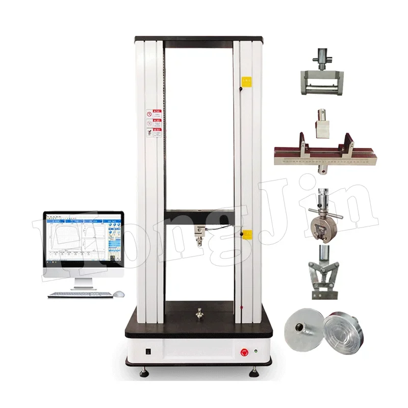 Electronic Digital Display Metal Material Rubber Film Universal Tensile Strength Tester/Double Column Tensile Testing Machine