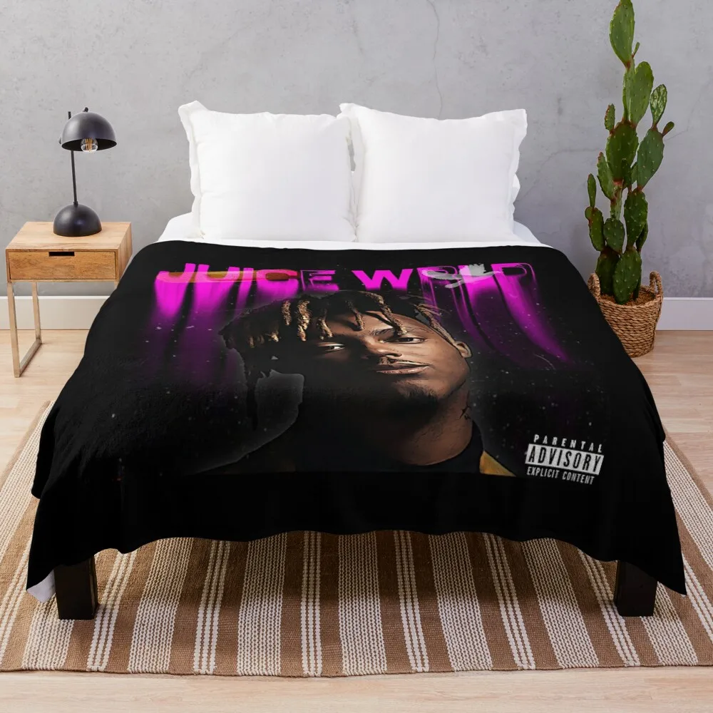 Juice Wrld Throw Blanket Heavy Blanket Camping Blanket Thin Blanket