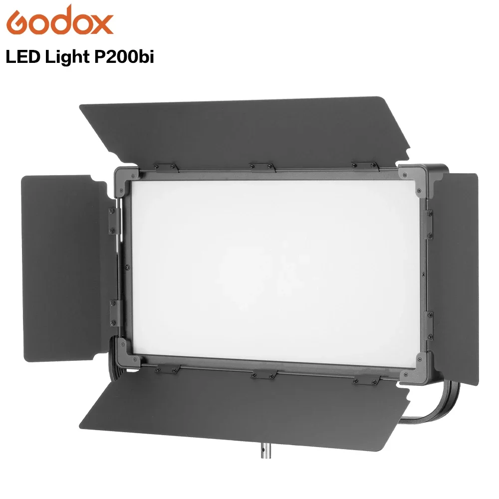 Go dox LED Light P200Bi professional two Color Fill Light LED Video Light Panel Support App Control for Live Video Photography