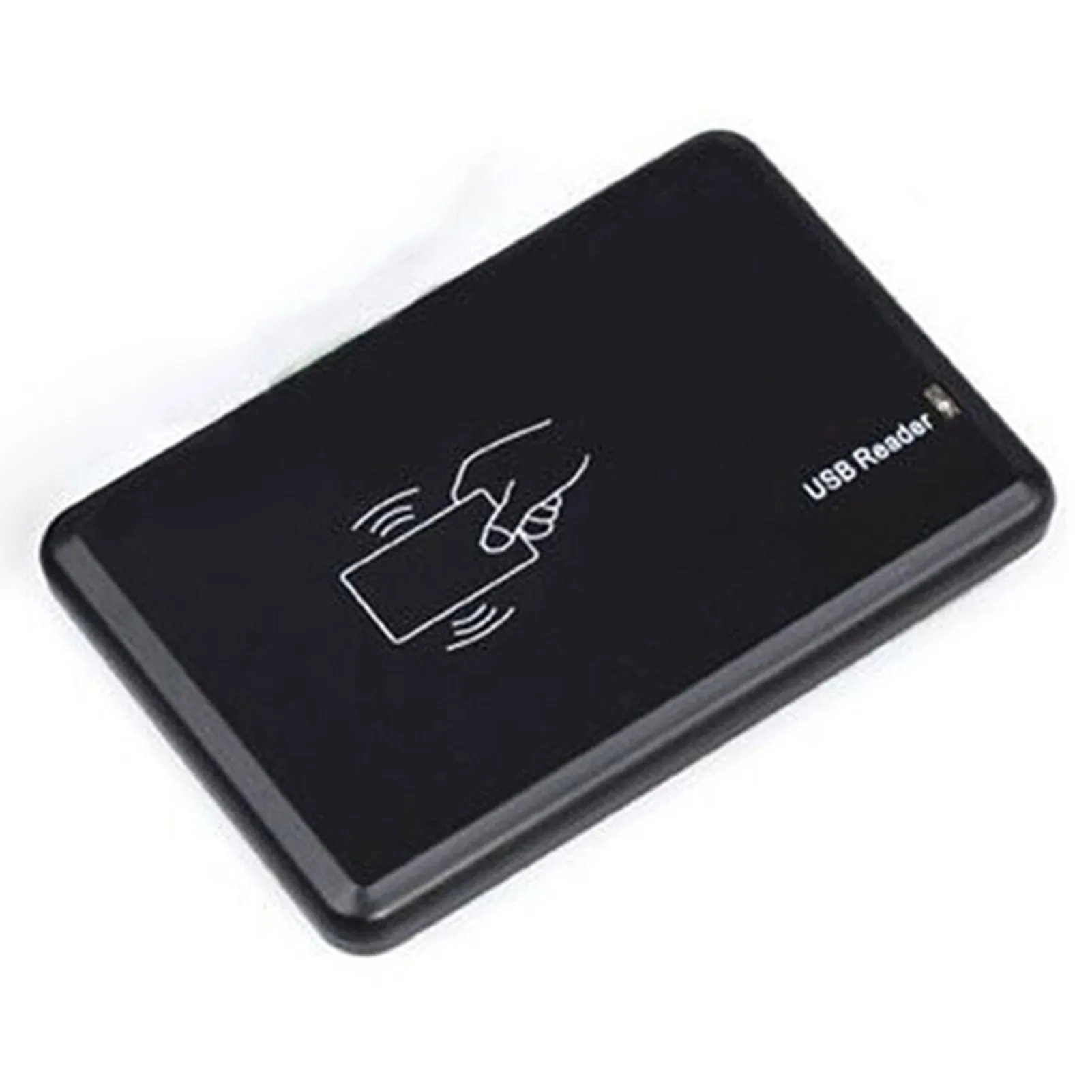 USB Interface Card Reader Portable Easy to Read IC Card Reader for Laptops Tablets IC/ID Card