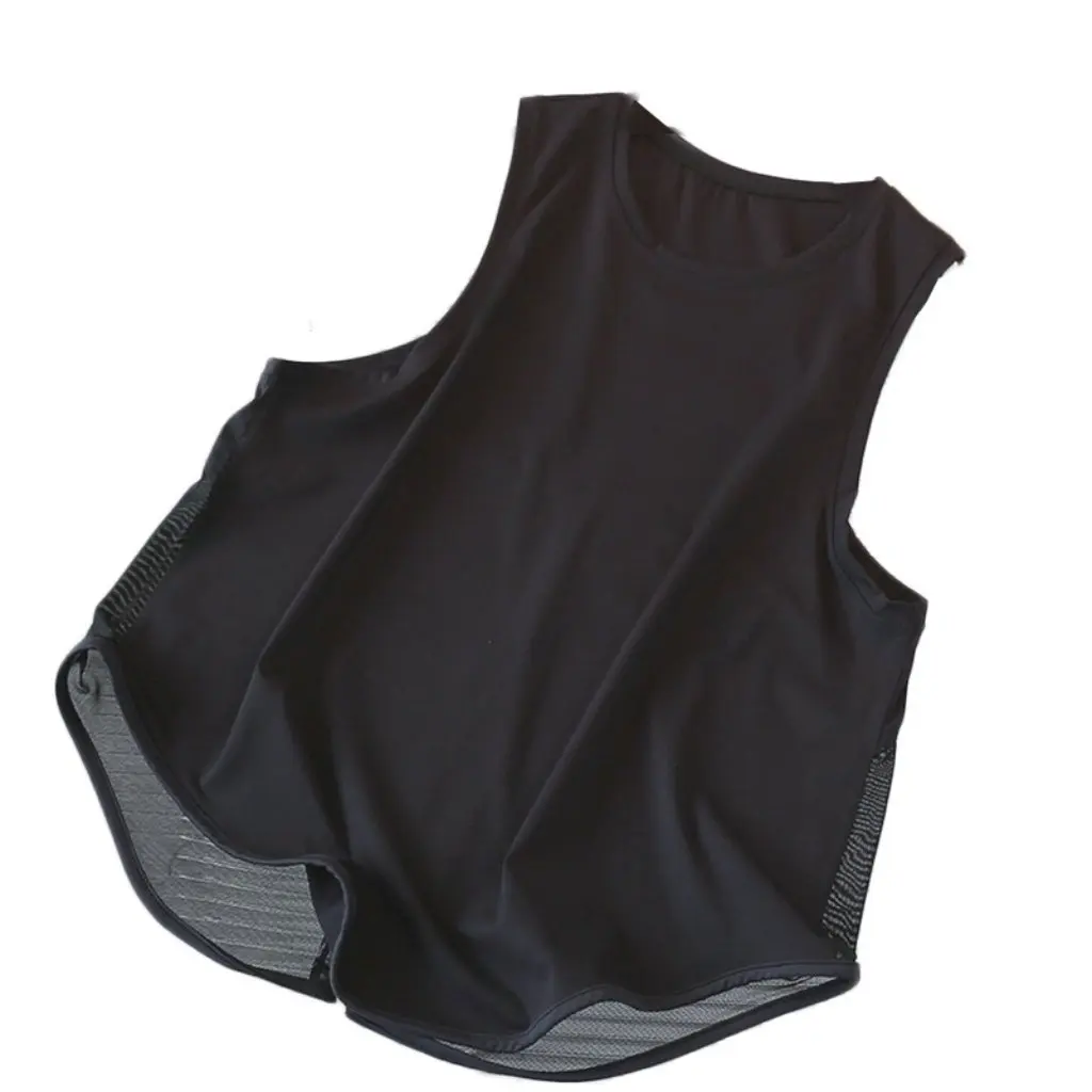 

Women's Yoga Mesh Vest Sleeveless Quick-Drying Breathable Sports Vest for Summer Fitness Wear