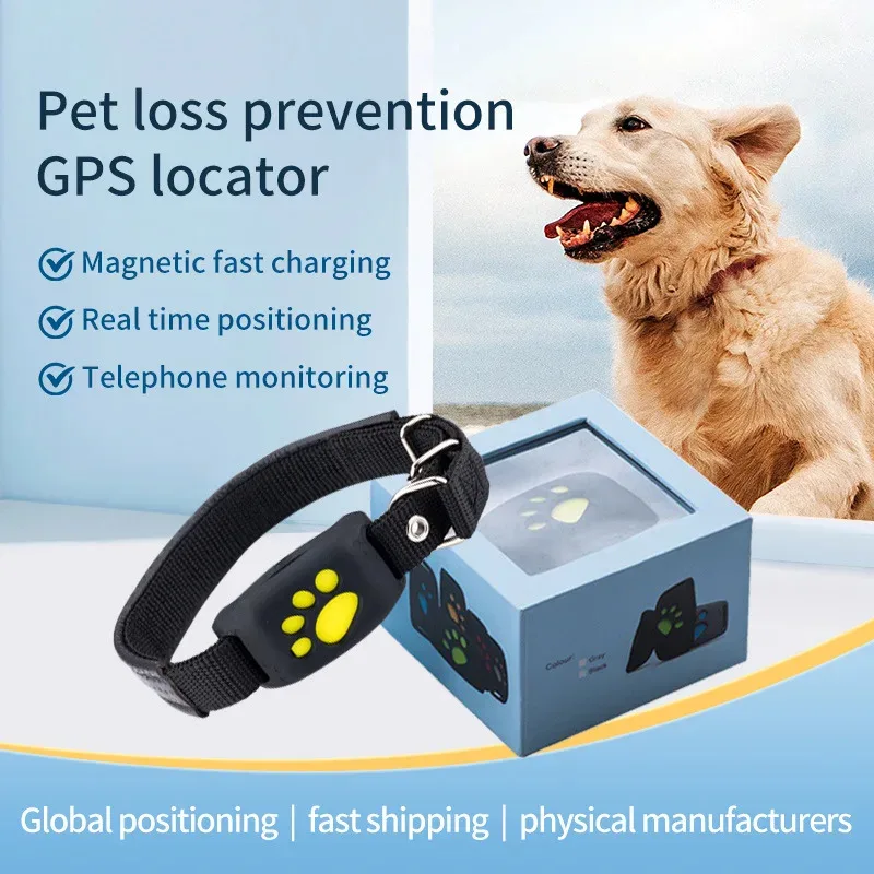 

GPS Pet Tracker - Dual-Mode Positioning (GPS+BeiDou) with Geo-Fence, Smart Anti-Loss Device for Dogs/Cats, IP67 Waterproof