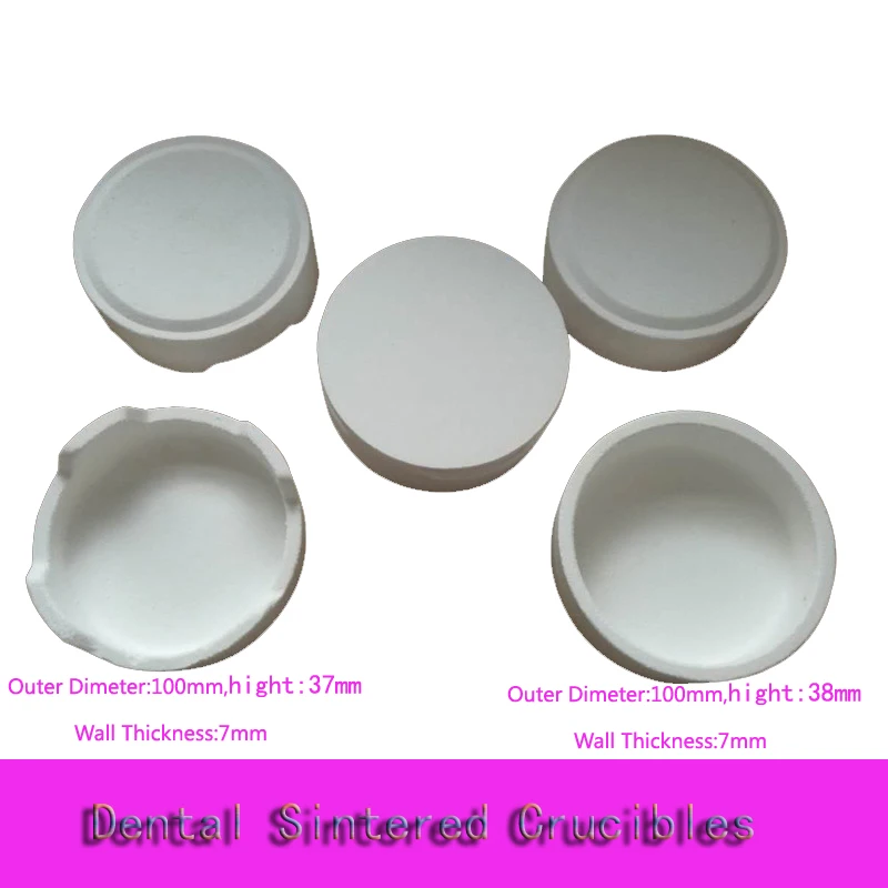 1PC Dental Lab CAD Crucible for Zirconia Crowns Sintered Crucibles