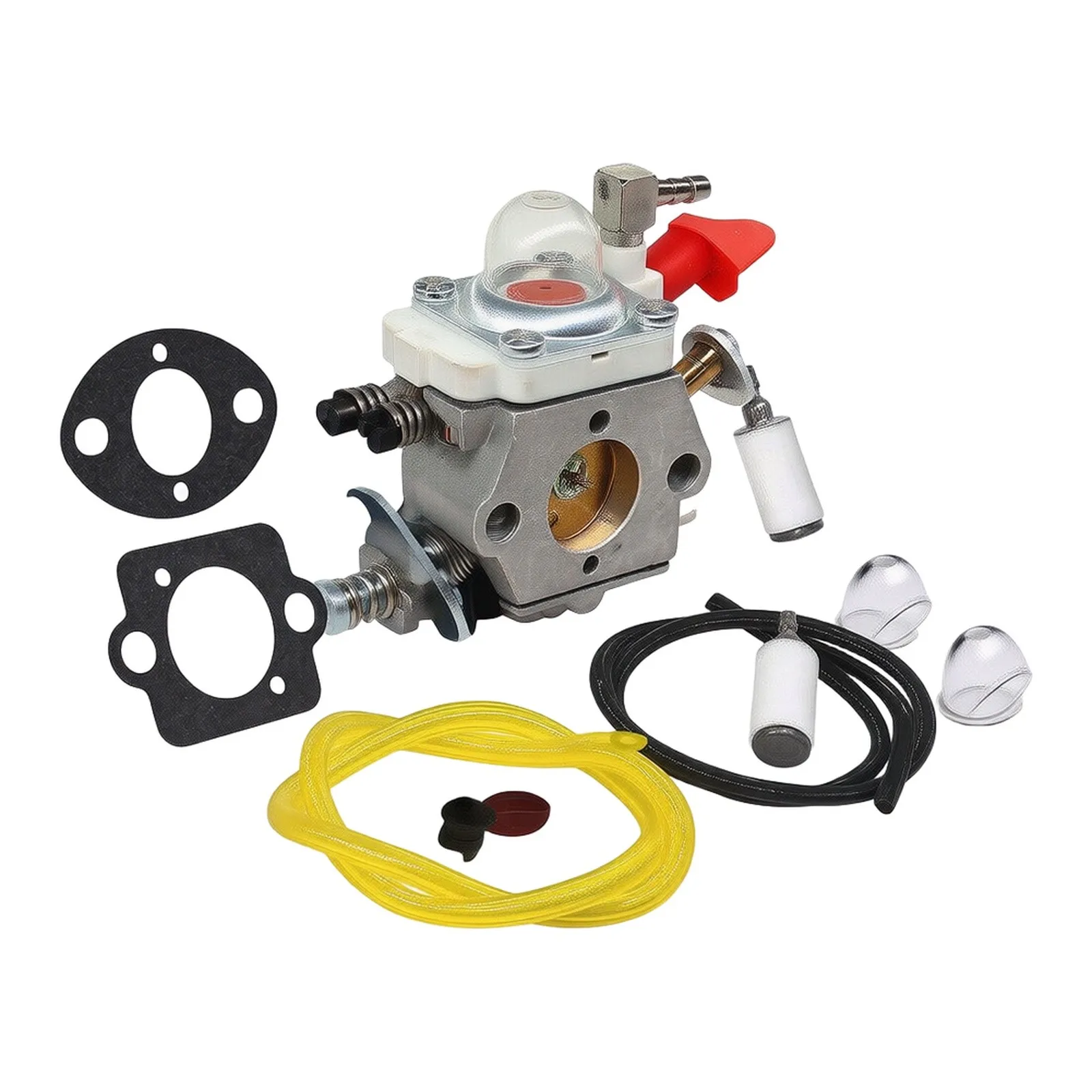 For 1/5 for baja for hpi Rovan KM for cy Carburetor Set Garden Accessories Carburettor Fuel Filter for primer Bulb Replacement