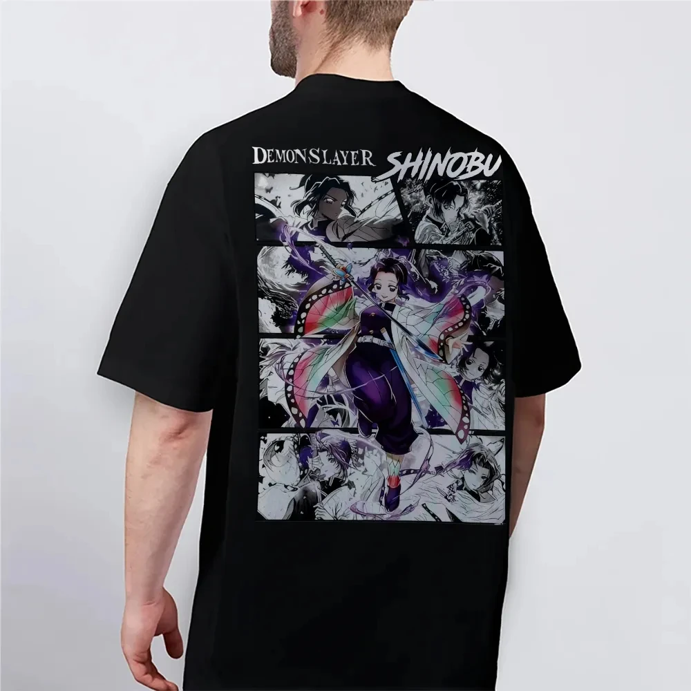 

Demon Slayer Printed Short Sleeve Casual Summer Wear Men's Comfortable Clothing Men's Clothing Short Sleeve Half Sleeve Top