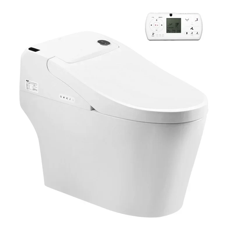 Inodoro toilet one piece  bathroom ceramic wc s trap modern bowl smart   auto flush smart toilet