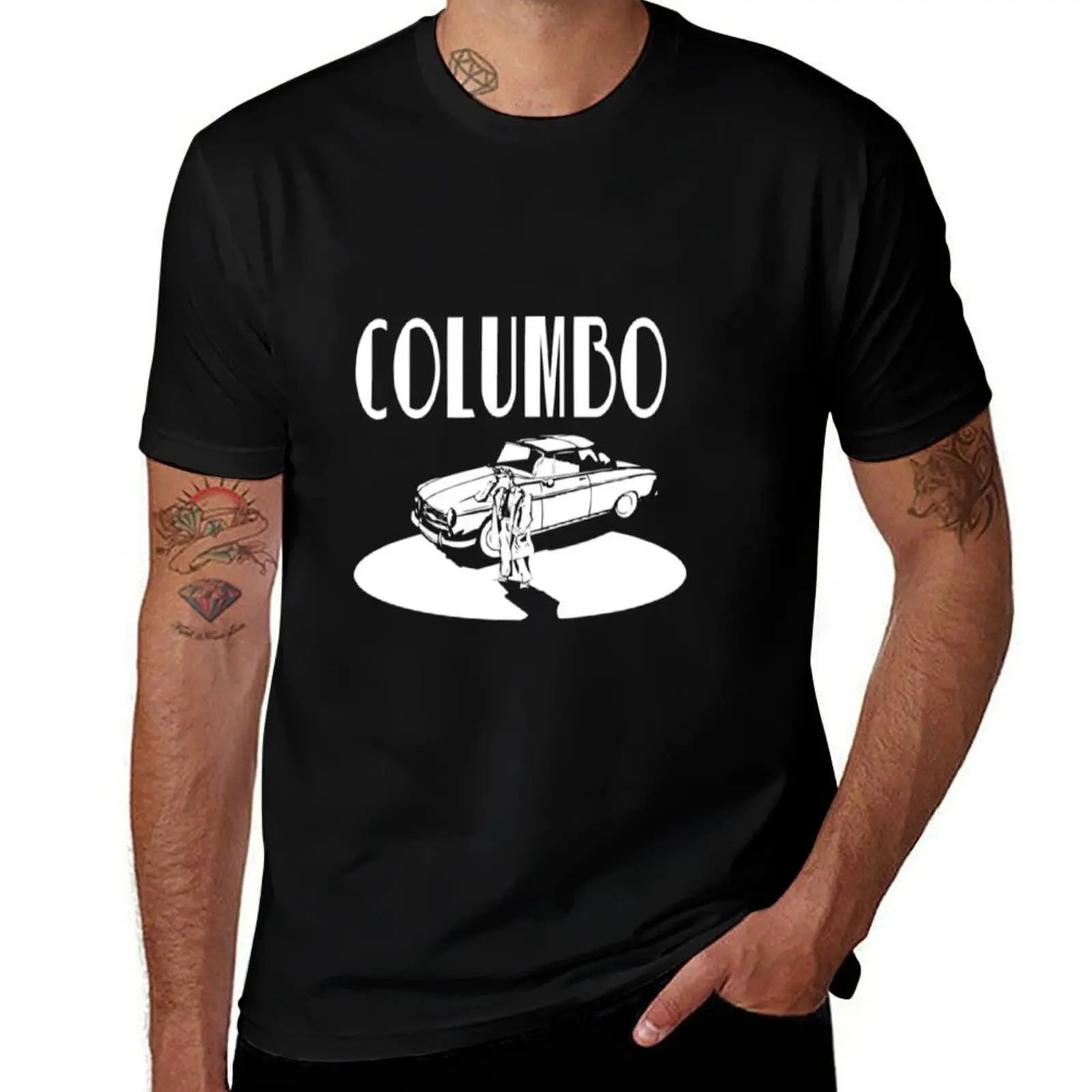 Columbo T-Shirt Modern Print Casual T-Shirt