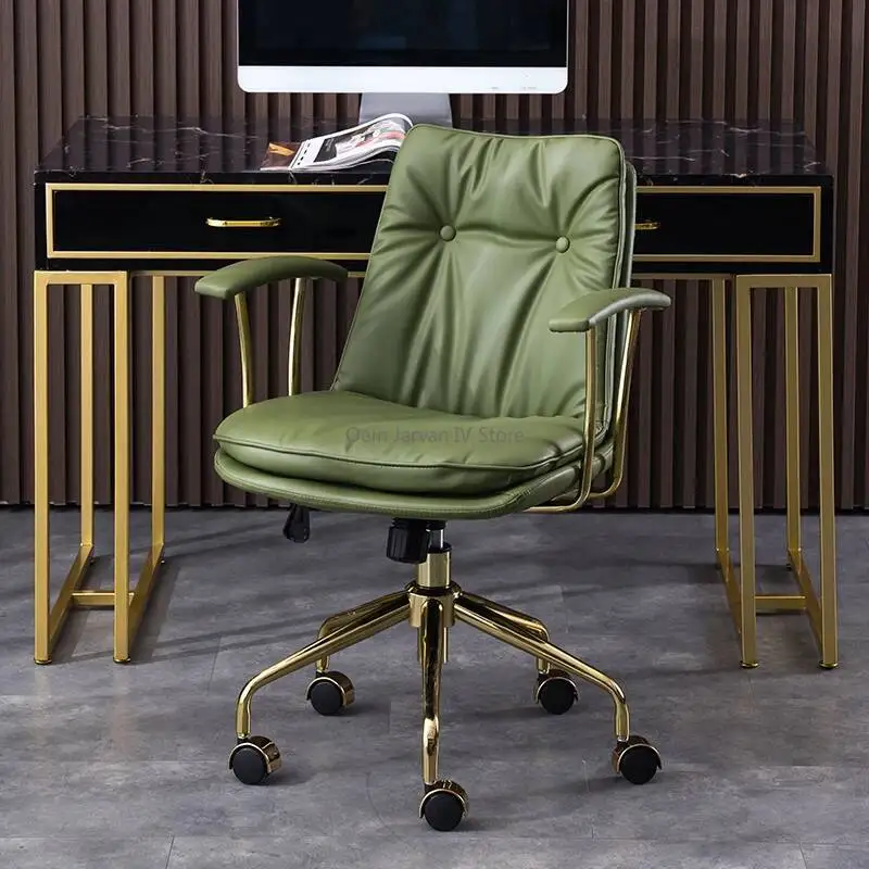 

Ergonomic Luxury Desk Computer Comfy Office Household Chairs Design Desk Office Chairs Lifting Swivel Stoelen Furniture WZ50OC