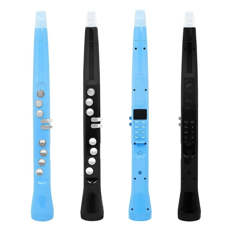 Bluetooth Electronic Wind Instrument Portable Versatile Electric Saxophone Adult Beginner Practice Sax Smart Electronic Flute
