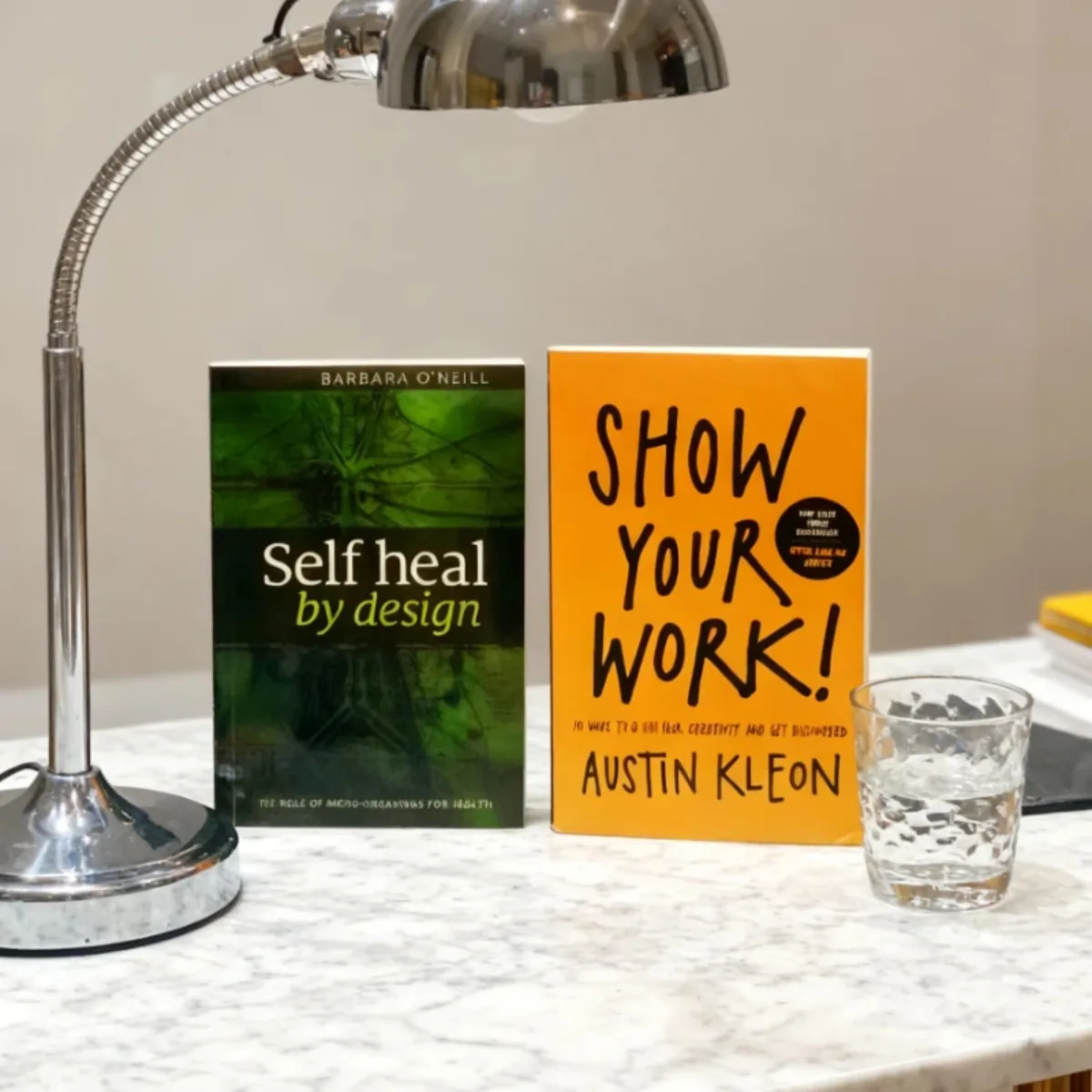 

《Show Your Work!》+《Self Heal By Design》Book Set - Creative Sharing Workflows Self-Heal System for Creators Wellness Enthusiasts