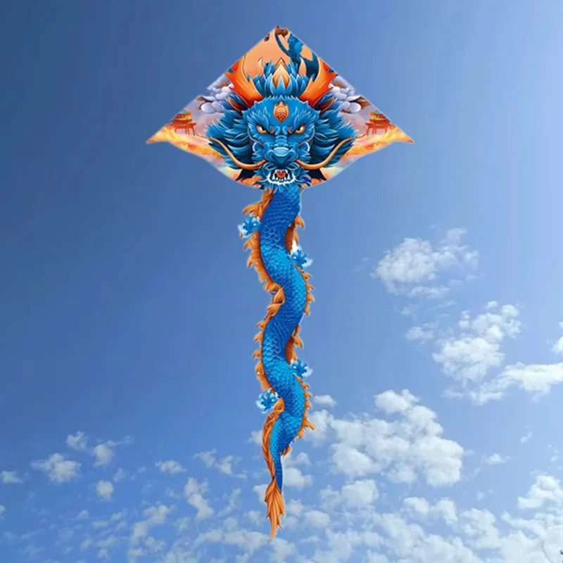 free shipping Dragon Kite  nyion fabic kites factory professional kite outside toys outdoor games wind kites for giants koi kite