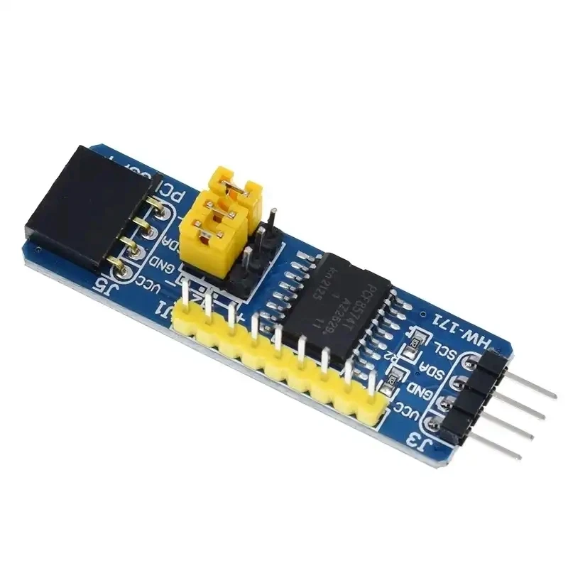 PCF8574 Placa azul PCF8574T Módulo PCF8574 Módulo de expansión de E/S I2C