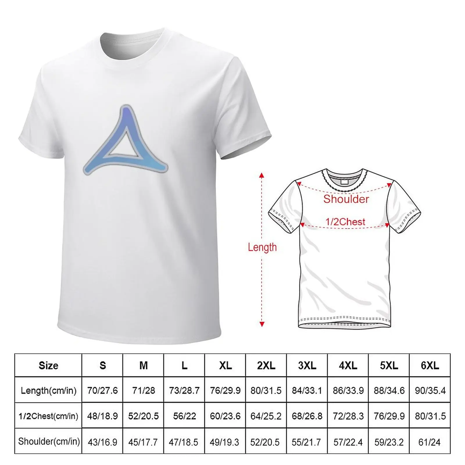 Avian Symbol T-shirt oversized cute tops tees korean fashion T-shirt men