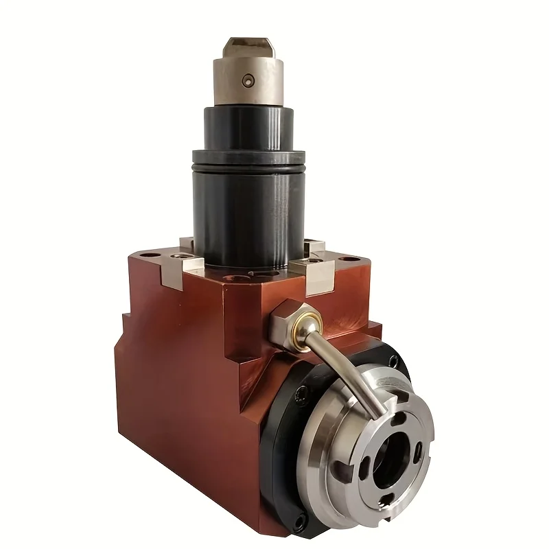BMT40 lathe is equipped with a 0-degree power, fixed turret, and holder, enabling both turning and milling ope