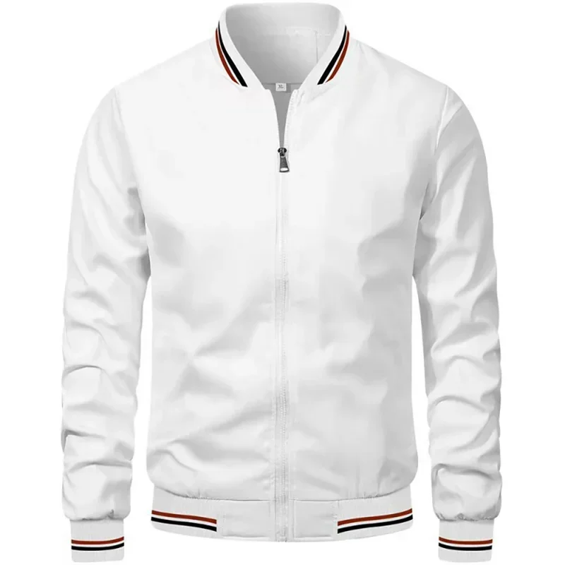 

2025 Model Men's Button-down Jacket with Zipper, Sportswear, Fashionable Outdoor Casual Comfortable Men's Jacket