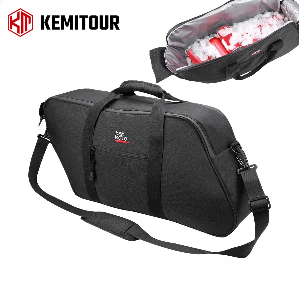 

Motorcycle Bag Saddlebag Cooler Organizer for Touring Street Glide Road Glide Electra Glide Road King With Hard Saddlebag Cooler