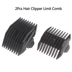 2Pcs Universal Cut Clipper Limit Comb Guide Attachment Size Barber Replacement