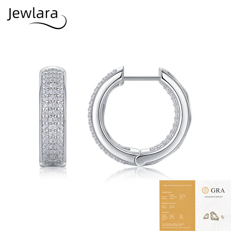 

Jewlara Purple Silver Moissanite Earrings, Non-fading 925 Tremella Rings, Women's Jewelry 2026 New Models