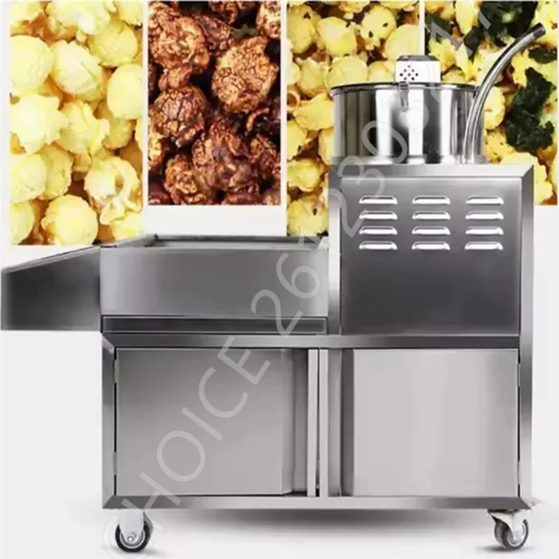 

Stainless Steel Machinary Scoop Popcorn Commercial Popcorn Making Machine Manufacture Popcorn Equipment