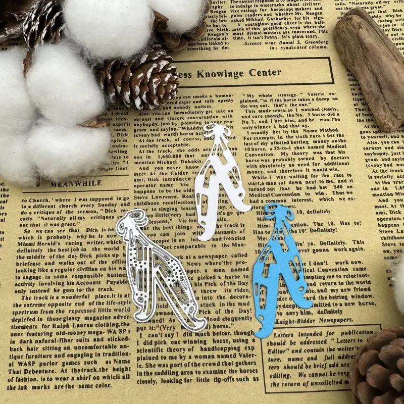 Skating boots decoration Metal Cutting Dies DIY Scrapbooking Album Paper Cards Decoration Crafts Embossing Die Cuts Handmade