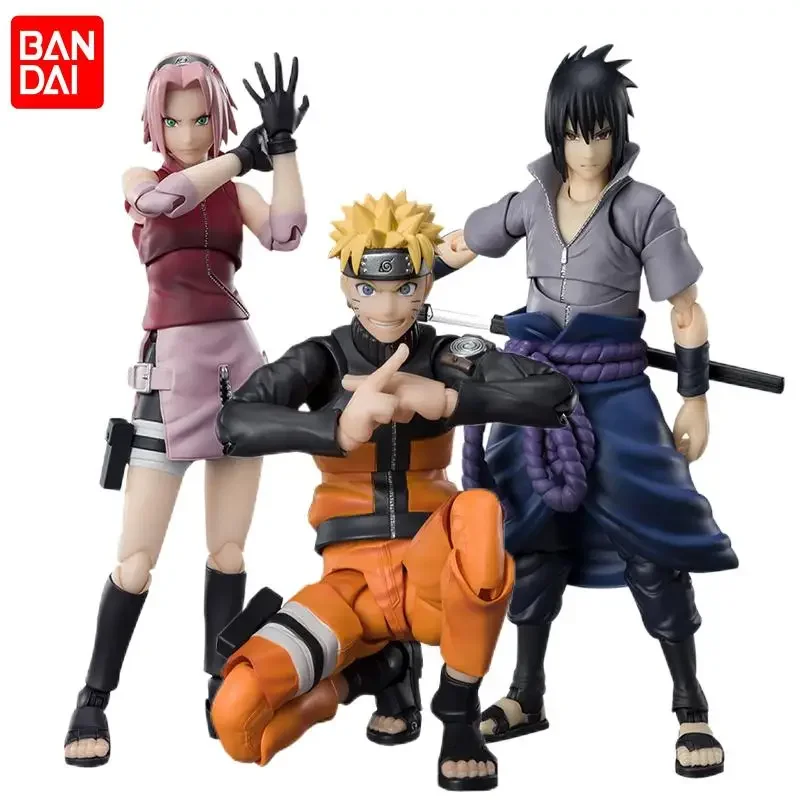 

Original Bandai Uzumaki Naruto Shippuden Uchiha Sasuke Haruno Sakura 2.0 15Cm Shf Anime Action Figure Collection Model Toys Gift