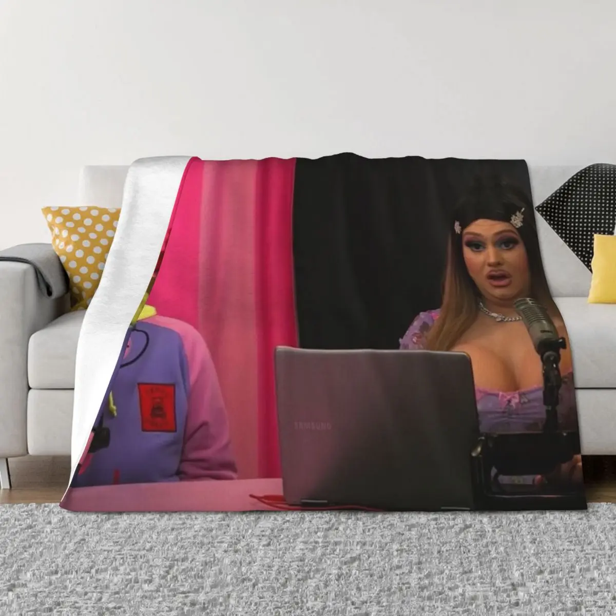 

Trisha paytas and Ethan klein Throw Blanket Designers Blankets For Baby Camping Blankets Sofas Of Decoration Blankets
