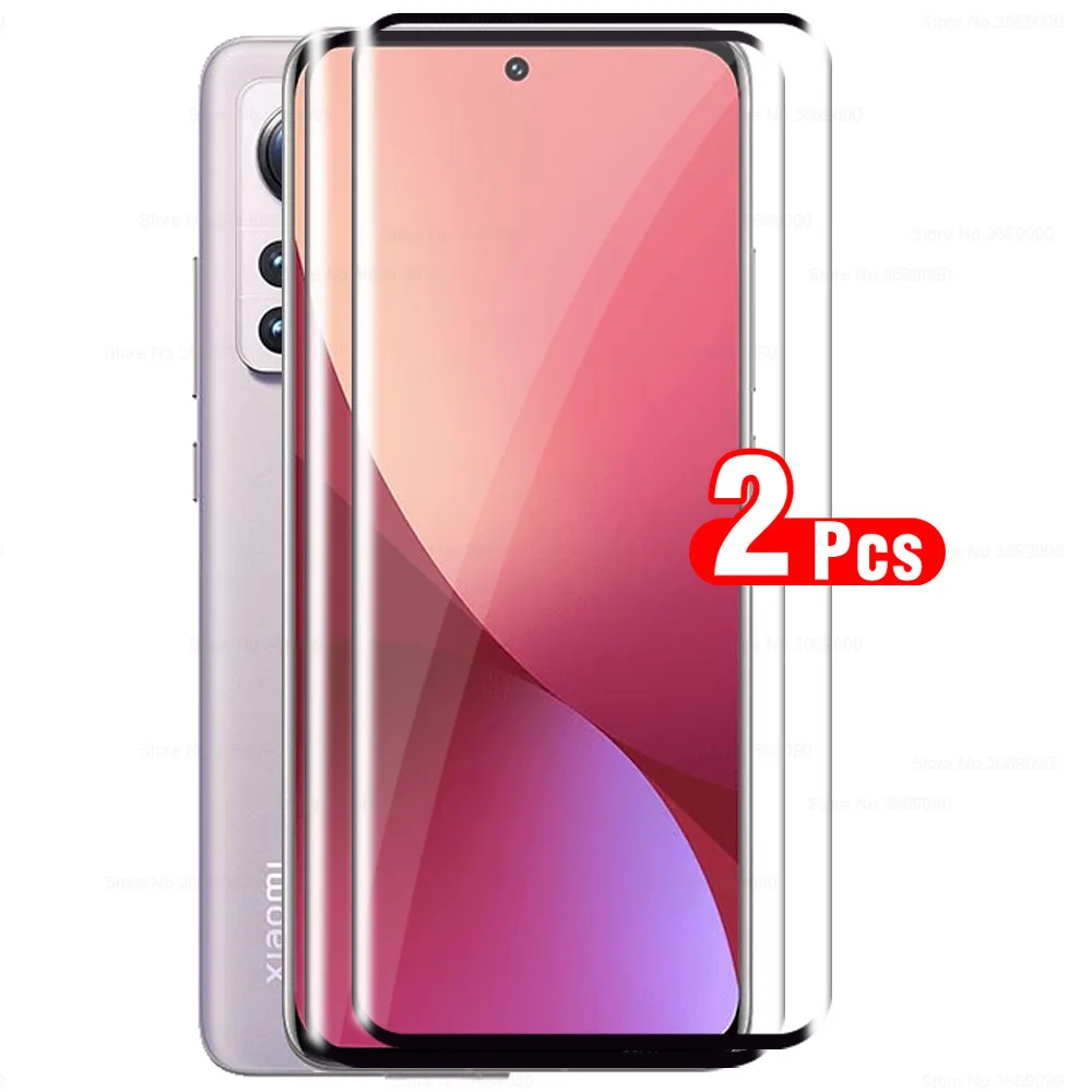 Xiaomi 12 زجاج واقي على شاومي 12 12x12pro واقي للشاشة xiomi 12s طبقة حماية من الزجاج المقسى الترا 2 قطعة