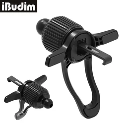 Universal Car Air Vent Clip Mount Upgrade 17mm Ball Head Base Spiral Hook for Car Air Outlet Mobile Phone Holder GPS Support