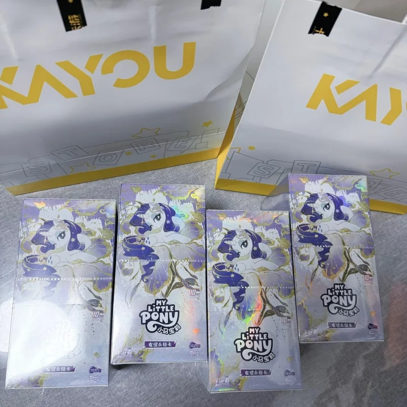 

KAYOU My Little Pony Trading Cards Moonlight Pack 11 Full Box Official Authentic Collectible Cards For Hobby Collectors