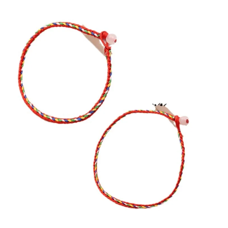 

Dragon Boat Festival colorful rope hand five-color line bracelet