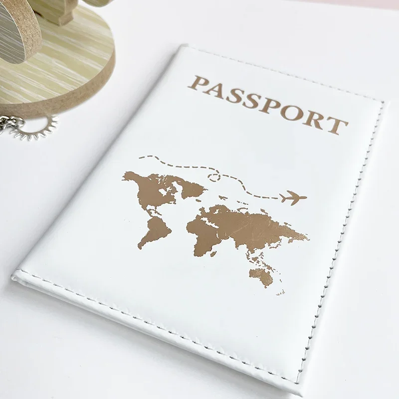 Passport Cover Men Women ID Credit Card Holder Travel Accessories Women Men Waterproof  Passport Holder Flight Ticket Clip