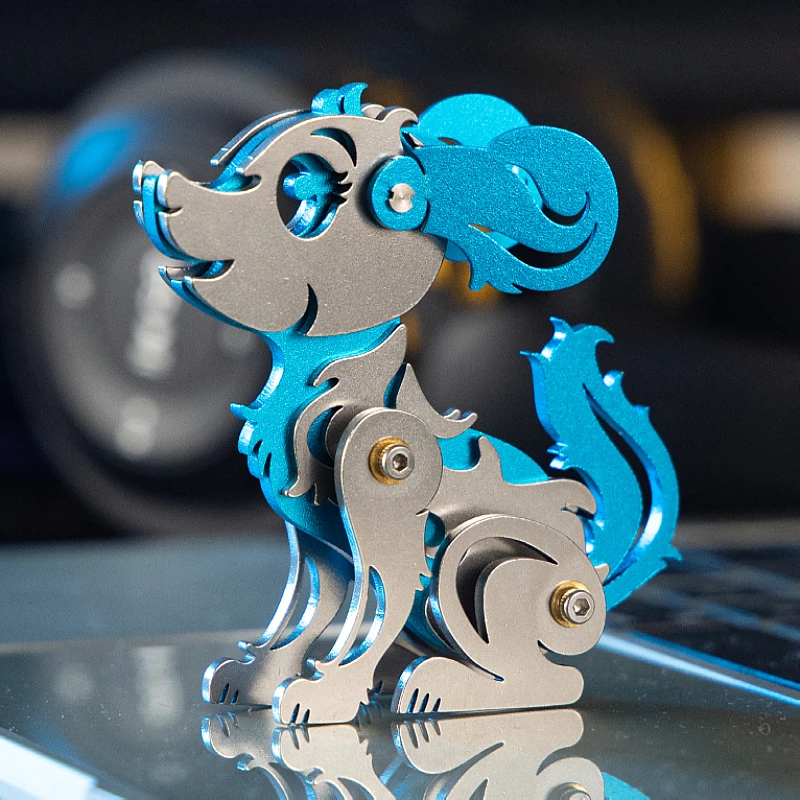 MOKR Walvis, Schorpioen, Zeepaard, Megalodon: 3D metalen puzzel, een uitdagende hersenkraker voor volwassenen, een doe-het-zelfmodel, ideaal als verjaardagscadeau.