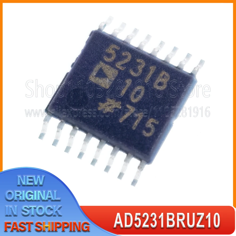 

5PCS~20PCS/LOT AD5231BRUZ10 5231B10 5231B AD5231BRUZ10-REEL7 TSSOP16 100% New Spot stock