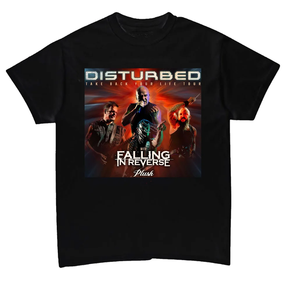 Disturbed Band 'Take Back Your Life Tour Gift For Fan Black All Size Shirt