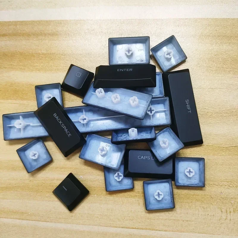 Single black Replacement keycap for Dell Alienware AW510K Mechanical Keyboard