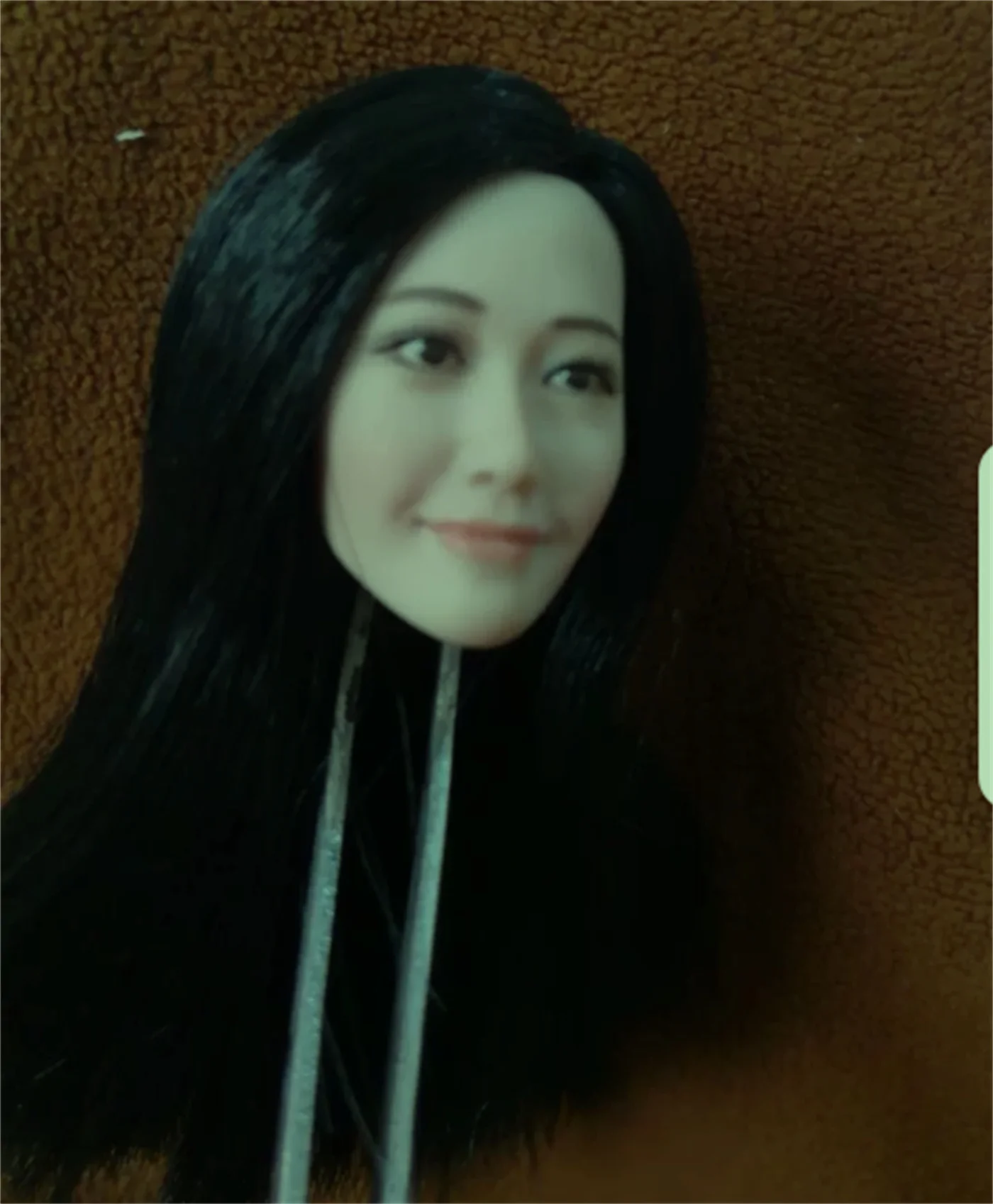 Femmina pallida testa scolpita Corea del Sud Asia cantante stella scala 1/6 modello soldato intaglio Anime adatto 12 '' pollici Action Figure giocattoli